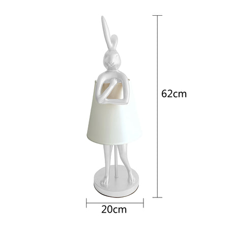 Table Lamp - Vintage Bathing Rabbit Design Resin Hare Lamp SW-36210345 - SWEET-LIGHTS