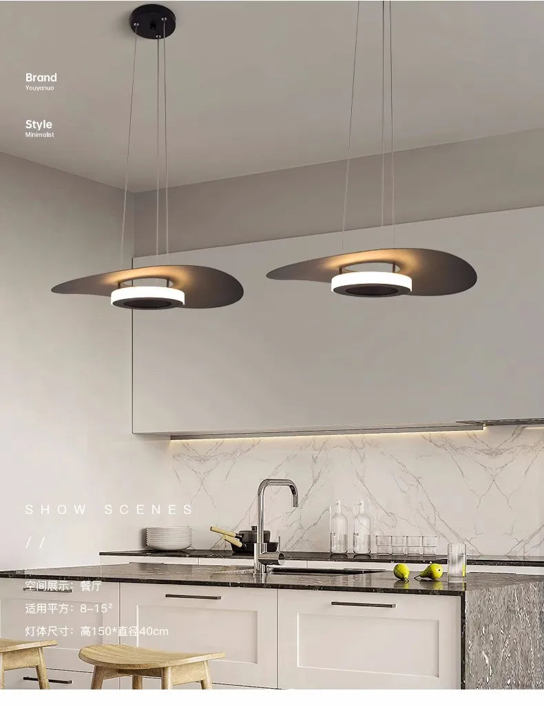 Pendant Light - Nordic Led Changeable Light Metal Lamp SW-36210567 - SWEET-LIGHTS
