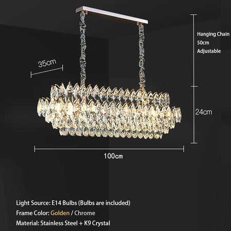 Chandelier - Luxury Crystal Big Chandeliers for Living Room Decor Modern Art Designer Luminaire Hight Ceiling Pendant Home Lamps Hall SW-36210927 - SWEET-LIGHTS