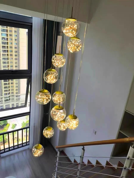 Chandelier - Nordic Home Decoration Stair Chandelier 6-30 Heads SW-36210347 - SWEET-LIGHTS