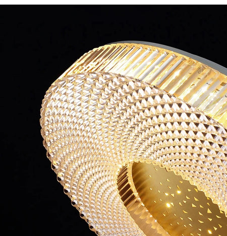 Ceiling Light - Remote Control Minimalist LED Round Chandelier For Living Room Bedroom Dining Study Lights Ceiling Lustre SW-36210789 - SWEET-LIGHTS
