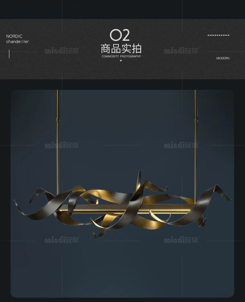 Pendant Light - Nordic Luxury LED Chandelier Retro Design SW-36210457 - SWEET-LIGHTS