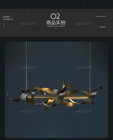 Pendant Light - Nordic Luxury LED Chandelier Retro Design SW-36210457 - SWEET-LIGHTS
