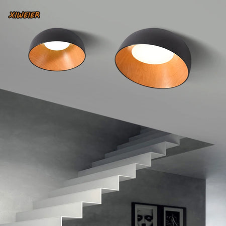 Ceiling Light - Designer Japanese Simple Wood Grain Ceiling Lamp SW-36210567 - SWEET-LIGHTS