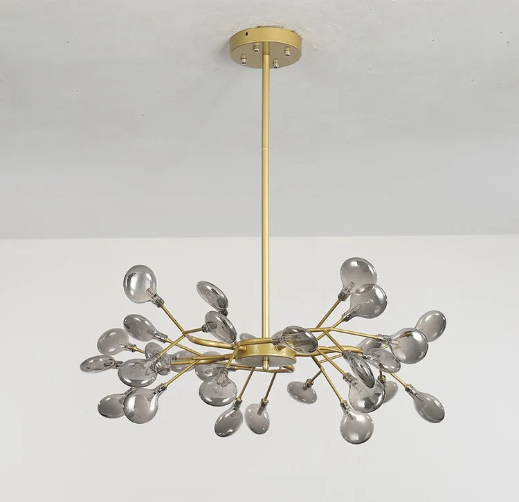 Pendant Light - Nordic G4 Led Chandelier Modern Branch Gold Black SW-36210678 - SWEET-LIGHTS