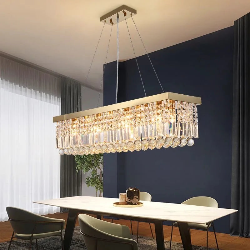 Pendant Light - LED Crystal Chandelier Modern Dining Lamp SW-36210923 - SWEET-LIGHTS