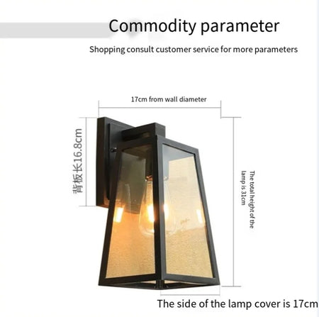 Outdoor Light - European Style Waterproof Super Bright Wall Lamp SW-36210347 - SWEET-LIGHTS