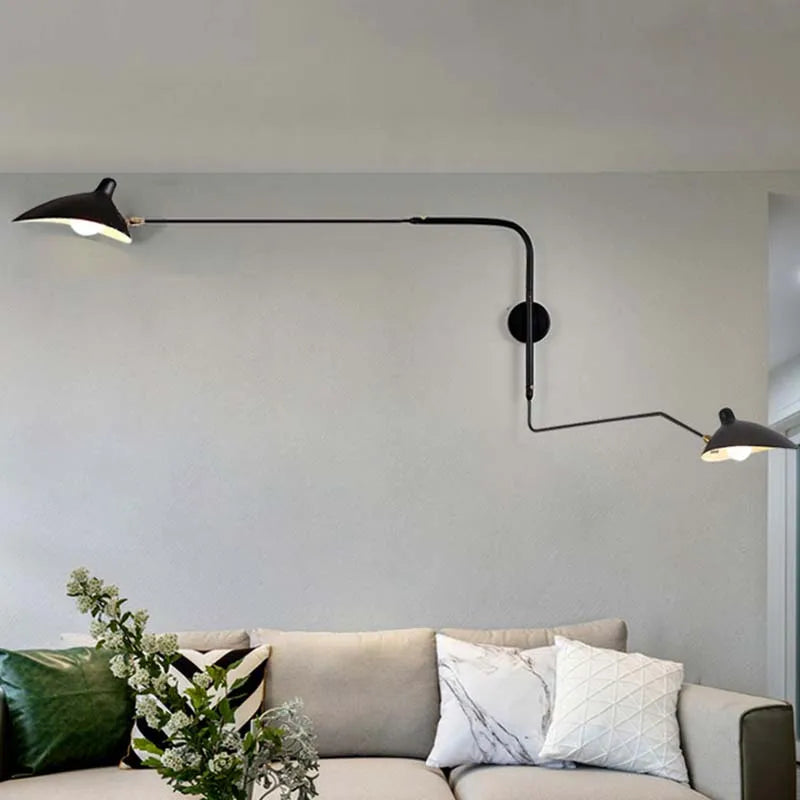 Floor Lamp - Serge Mouille 3-arm Designer Tripod LED Lamp SW-36214890 - SWEET-LIGHTS
