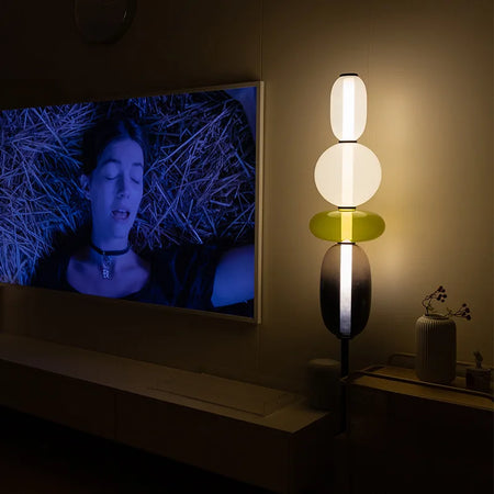 Floor Lamp - Italian Colored Glass LED Designer Light SW-36210458 - SWEET-LIGHTS