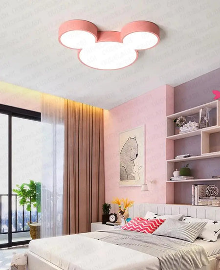 Children Lighting - Nordic Macaron Mickey LED Ceiling Lamp SW-36210457 - SWEET-LIGHTS