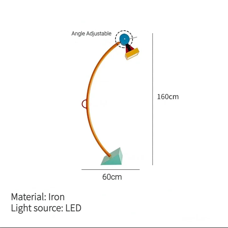 Floor Lamp - Novel Artistic Design LED, Color Building Blocks, Adjustable Angle SW-36210578 - SWEET-LIGHTS