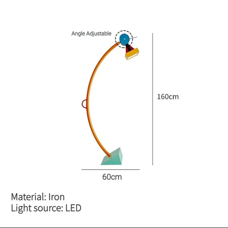 Floor Lamp - Novel Artistic Design LED, Color Building Blocks, Adjustable Angle SW-36210578 - SWEET-LIGHTS