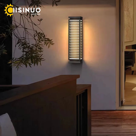 Outdoor Light - Stainless Steel Wall LED Cubical Black Fixture Waterproof Anti-Rust Sconces for Garage Pathway SW-36210347 - SWEET-LIGHTS