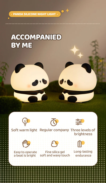 Children Lighting - Panda LED Night Light Touch USB Lamp SW-36210458 - SWEET-LIGHTS