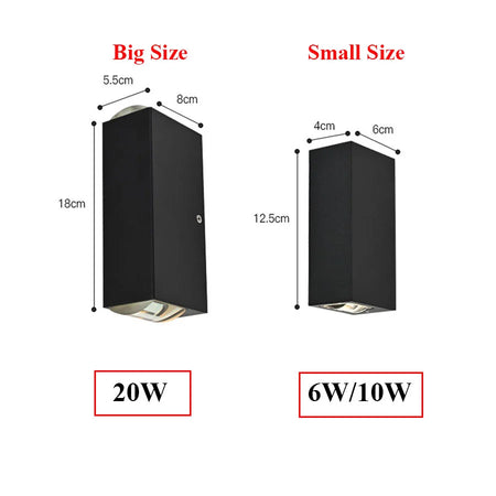 Outdoor Light - 6W 10W Line Beam LED Wall Light Waterproof SW-36210345 - SWEET-LIGHTS