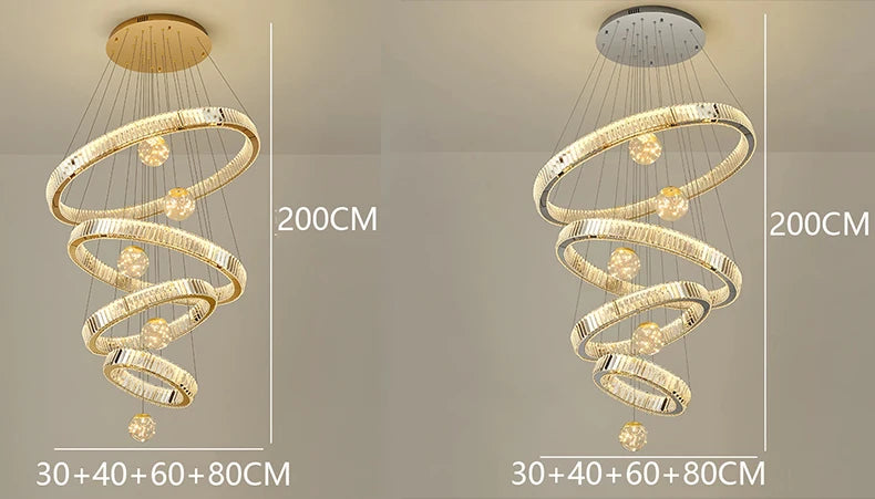 Chandelier - Modern Home Decoration Crystal Pendant Lamp SW-36210347 - SWEET-LIGHTS