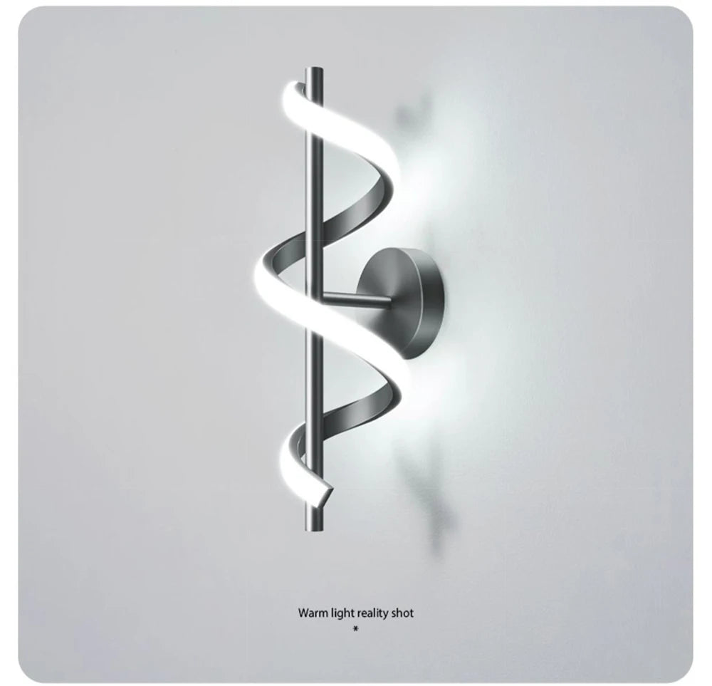 Wall Light - Minimalist LED Wall Lamp Black White Gold SW-36210345 - SWEET-LIGHTS