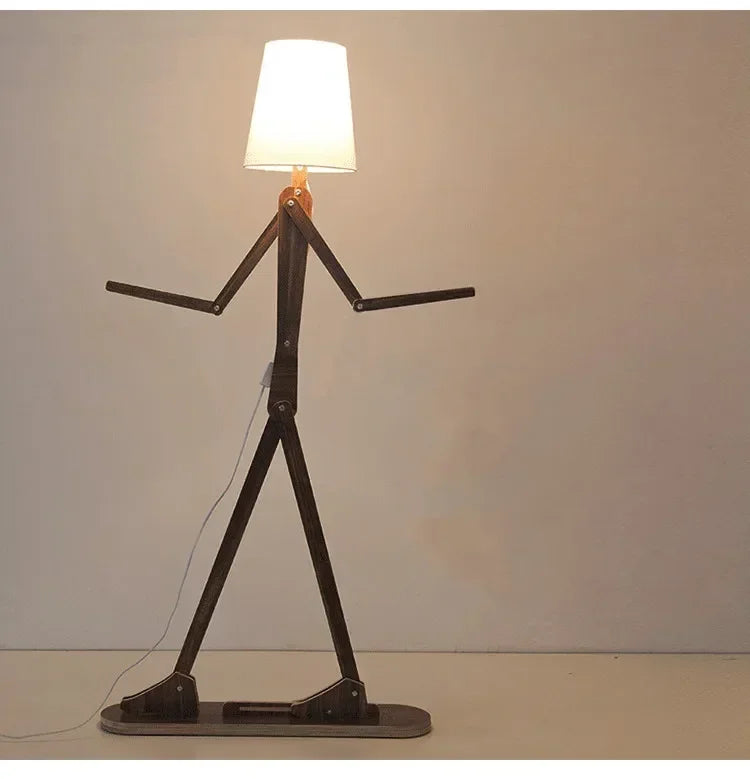 Floor Lamp - Japanese Style DIY Wooden Nordic Light SW-36210458 - SWEET-LIGHTS