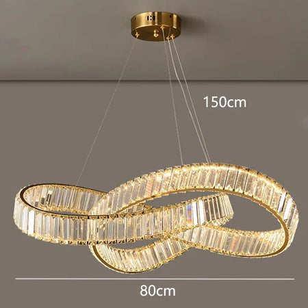 Pendant Light - Modern Home Decoration Crystal Chandelier Living Room Lamp Dining Table Pendant Lights SW-36210567 - SWEET-LIGHTS