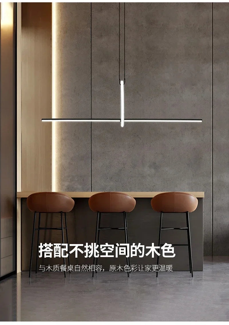 Pendant Light - Post Modern LED Strip Geometric Pattern for Home SW-36210468 - SWEET-LIGHTS
