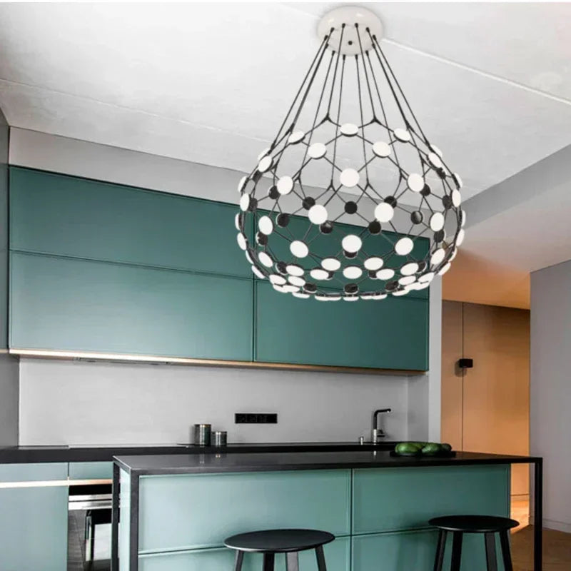 Pendant Light - Fishing Net Design Luxury Chandelier LED Fixture SW-36210458 - SWEET-LIGHTS