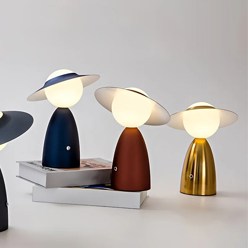 Table Lamp - Cordless Charging Desk Lamp, Warm Light, Stepless Adjustable Touch Light, Portable for Home SW-36210678 - SWEET-LIGHTS