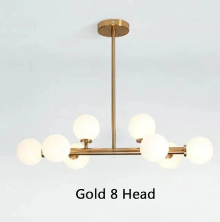 Pendant Light - Nordic LED Glass Ball Chandelier Gold Black Home Decor Lamp SW-36210234 - SWEET-LIGHTS
