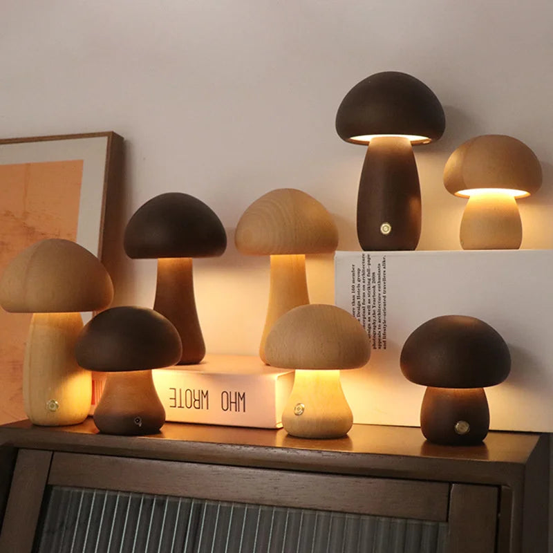 Table Lamp - INS LED Night Light Touch Switch Mushroom Lamp SW-36210457 - SWEET-LIGHTS