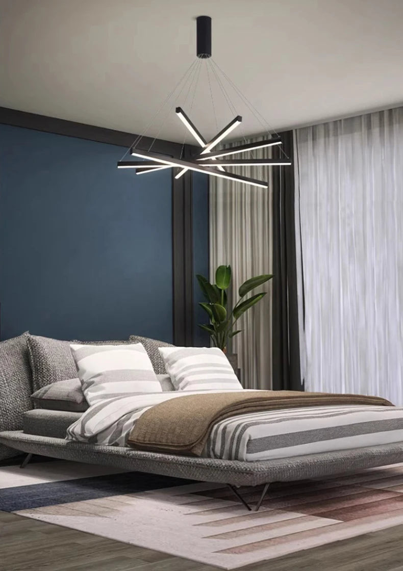 Pendant Light - Modern Stair Chandelier Nordic Luxury LED Ceiling Lamp for Living Room Indoor Light SW-36210567 - SWEET-LIGHTS