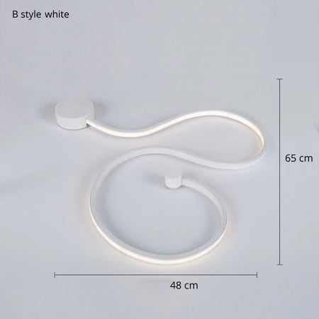 Wall Light - Modern LED Wall Lamps for Bedroom Living Room White/Black Fixtures SW-36210345 - SWEET-LIGHTS