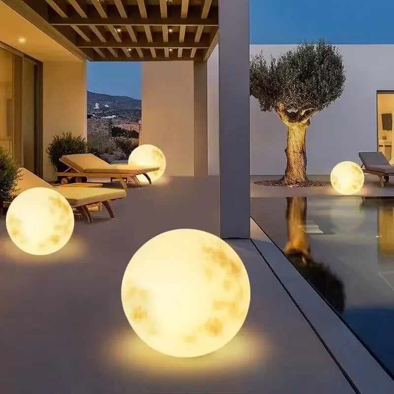Outdoor Light - Solar Moon Lamp Waterproof LED for Garden SW-36210354 - SWEET-LIGHTS