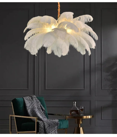 Pendant Light - Nordic Feather Ceiling Chandelier for Home Decoration Indoor Lighting SW-36210457 - SWEET-LIGHTS