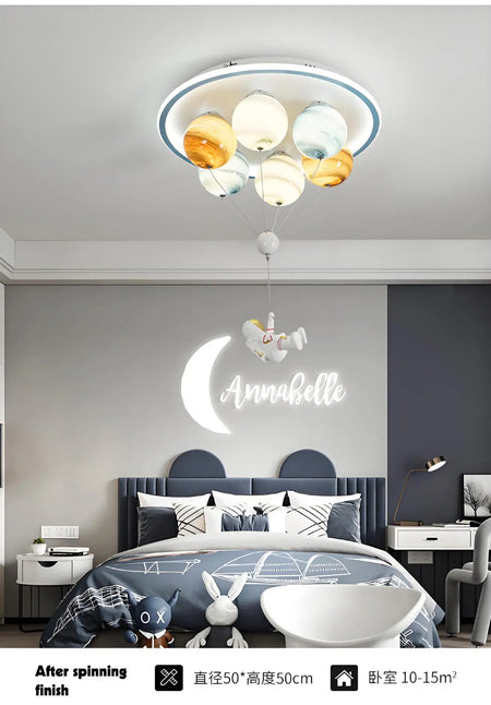 Children Lighting - Modern Astronaut LED Ceiling Light for Kids Room Decor SW-36210438 - SWEET-LIGHTS