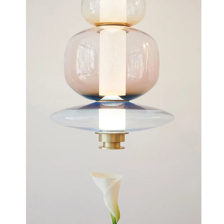 Pendant Light - Nordic Style Designer Stained Glass LED Chandelier SW-36210579 - SWEET-LIGHTS