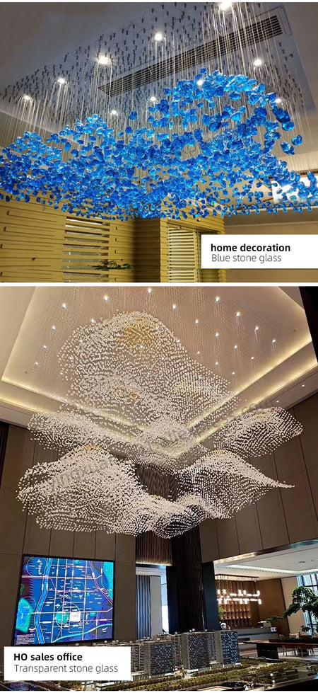 Chandelier - Modern Hanging Lights Hotel Lobby Pendant Lamp SW-36210456 - SWEET-LIGHTS