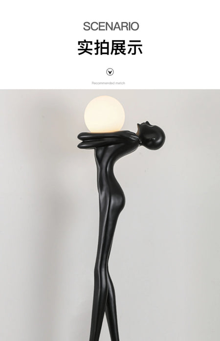 Floor Lamp - Creative Art Character-shaped Sculpture LED Lights SW-36214978 - SWEET-LIGHTS