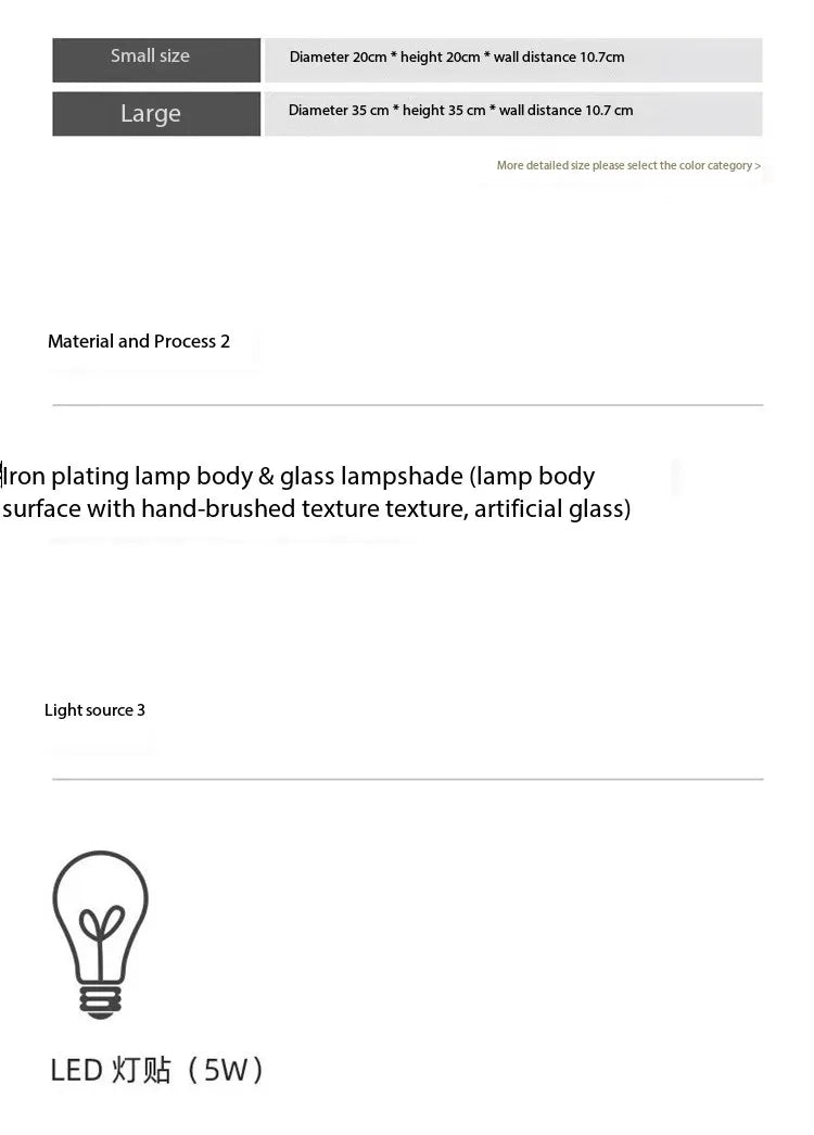 Wall Light - Nordic Light Luxury Modern Minimalist Lamp SW-36210345 - SWEET-LIGHTS