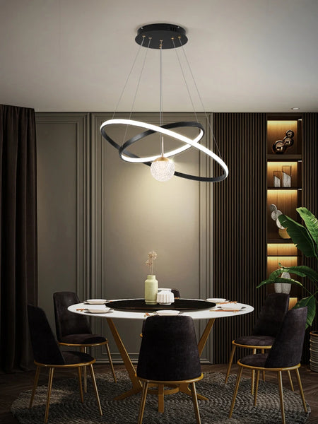 Pendant Light - Modern Round LED Chandelier Fixture for Home Decor SW-36210467 - SWEET-LIGHTS