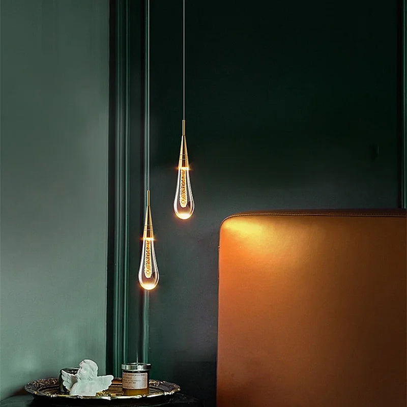 Pendant Light - Modern Bubble Crystal Indoor Hanging Lamp For Dining Room Bedroom Cafe SW-36210003 - SWEET-LIGHTS