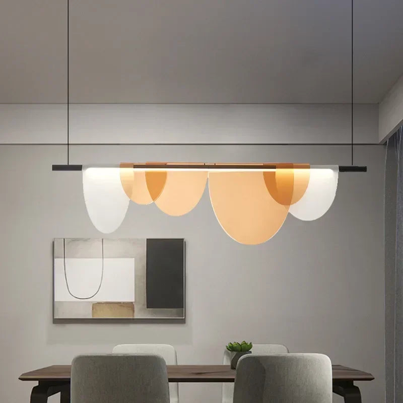 Pendant Light - Nordic Salon Colored Acrylic Chandelier LED Lamp for Dining Living Room Bedroom Lustre Lightings SW-36210923 - SWEET-LIGHTS