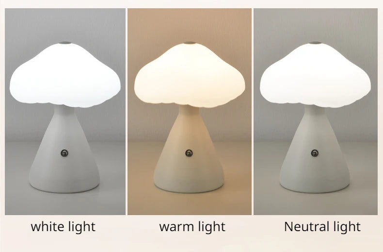 Table Lamp - LED Mushroom Night Light Touch Switch Bedroom SW-36210457 - SWEET-LIGHTS