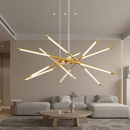Pendant Light - Nordic Geometry Restaurant Chandelier LED Remote SW-36210789 - SWEET-LIGHTS