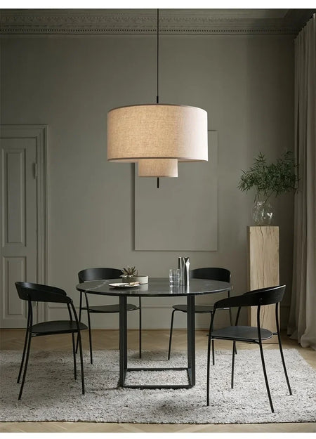 Pendant Light - Japanese Wabi Sabi Fabric Art Chandelier SW-36210345 - SWEET-LIGHTS