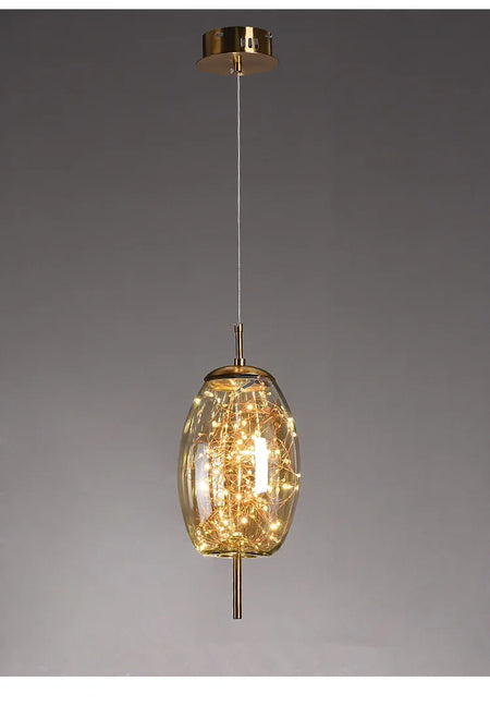 Pendant Light - Nordic Glass Bubble Ball LED Luxury Fixture SW-36210347 - SWEET-LIGHTS