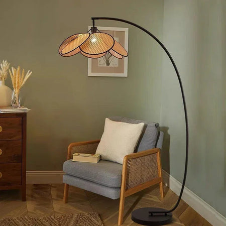 Floor Lamp - Knitting Rattan LED Lighting Nightlight for Living Room and Bedroom SW-36210346 - SWEET-LIGHTS