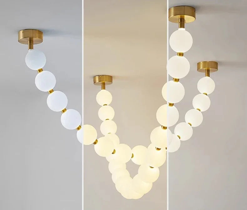 Pendant Light - Nordic Beads LED Chandelier for Home Decor SW-36210478 - SWEET-LIGHTS