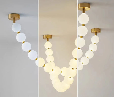 Pendant Light - Nordic Beads LED Chandelier for Home Decor SW-36210478 - SWEET-LIGHTS