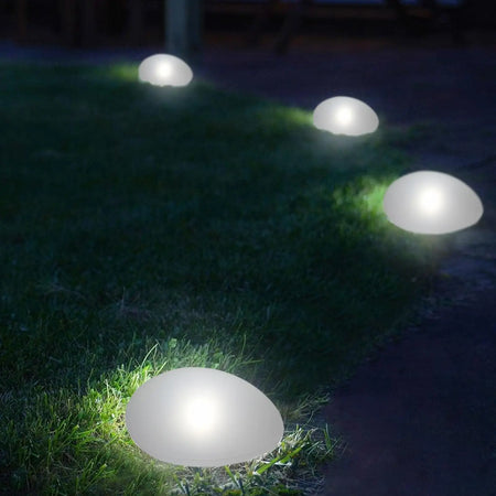 Outdoor Light - Solar Powered Pebble Stone Lamp for Garden SW-36210345 - SWEET-LIGHTS