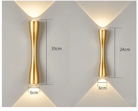 Wall Light - Led Wall Lamp IP65 Waterproof A85-265V 6W 12W SW-36210345 - SWEET-LIGHTS
