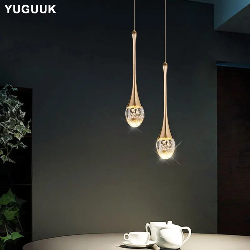 Pendant Light - Modern Bubble Crystal Indoor Hanging Lamp For Dining Room Bedroom Cafe SW-36210003 - SWEET-LIGHTS